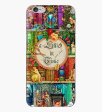 Vinilo o funda para iPhone Una puntada a tiempo