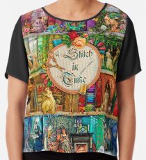 A Stitch In Time Chiffon Top