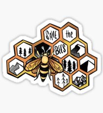 Save the Bees !! Sticker