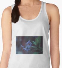 Flowers photography dark rain Women's Tank Top