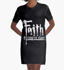 Faith the Vampire Slayer Graphic T-Shirt Dress