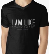 Verlorenes Mädchen - Lauren Lewis Quotes T-Shirt mit V-Ausschnitt für Männer