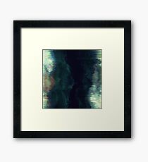 Abstract digital - Crevasse Framed Print