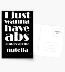 All The Nutella! Postcards