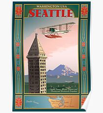 Seattle-Ikonen Poster