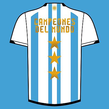 Argentina football jersey 2022 Royalty Free Vector Image