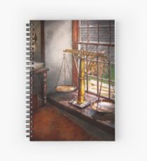 Lawyer - Scales of Justice Spiral Notebook