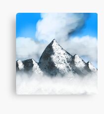 Towering Peaks Canvas Print
