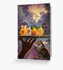 The Five Senses Greeting Card