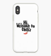 Welcome to Chili’s Vine Print iPhone Case