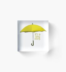 How I Met Your Mother - It's a long story... Acrylic Block