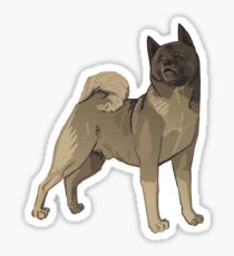 Akita Dog Sticker