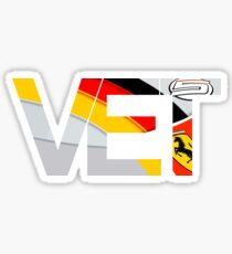 Sebastian Vettel TV Tag 2015 Sticker