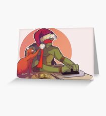 Christmas Mikey Greeting Card