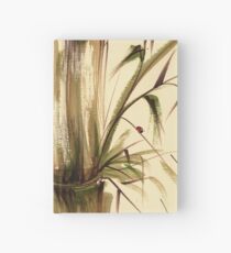 "Strolling along..." Original sumi-e acrylic wash painting on paper. Hardcover Journal