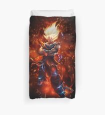 Son Goku Super Saiyan Duvet Cover