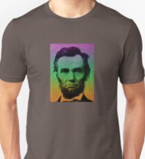 Abraham Lincoln Pop Art Unisex T-Shirt