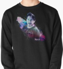 Markiplier Galaxy Watercolor Black Background Pullover