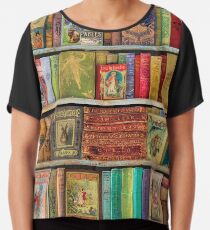 A Daydreamer's Book Shelf Chiffon Top