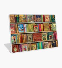 Vinilo para portátil El estante de un libro de soñador