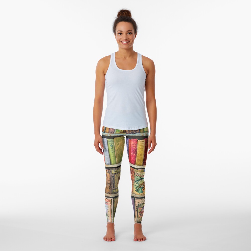 A Daydreamer's Book Shelf Leggings