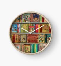 A Daydreamer's Book Shelf Clock