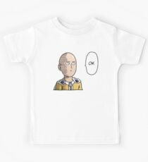 One Punch Man / OPM - Saitama Ok (Col/T) Kids Tee