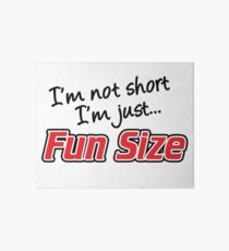 I'm Not Short I'm Just Fun Size Art Board