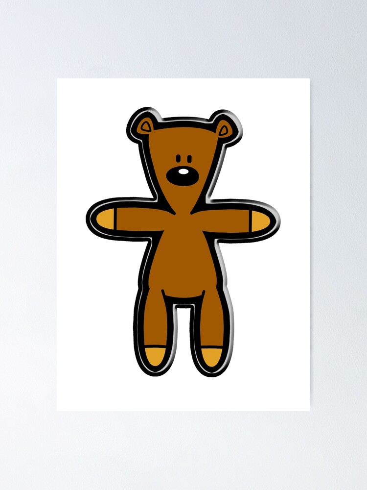 mr bean teddy bear cartoon