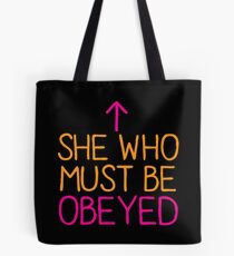 Bolsa de tela ELLA a quien deben obedecer