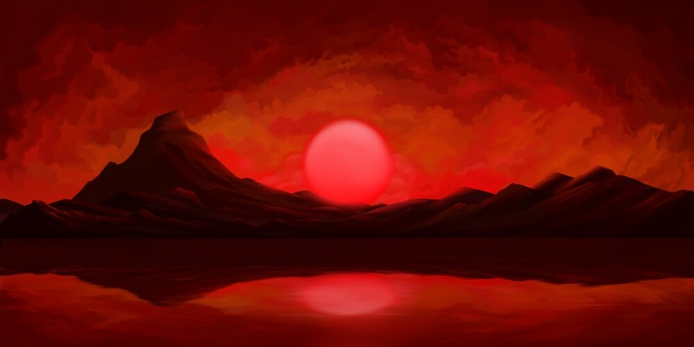 Crimson Sunset