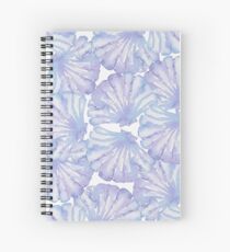 Shell Ya Later - Purple Seashells Spiral Notebook