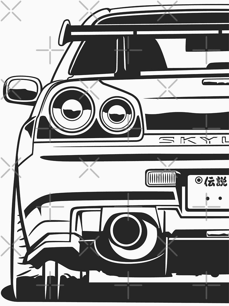 Skyline R34 GTR by OlegMarkaryan