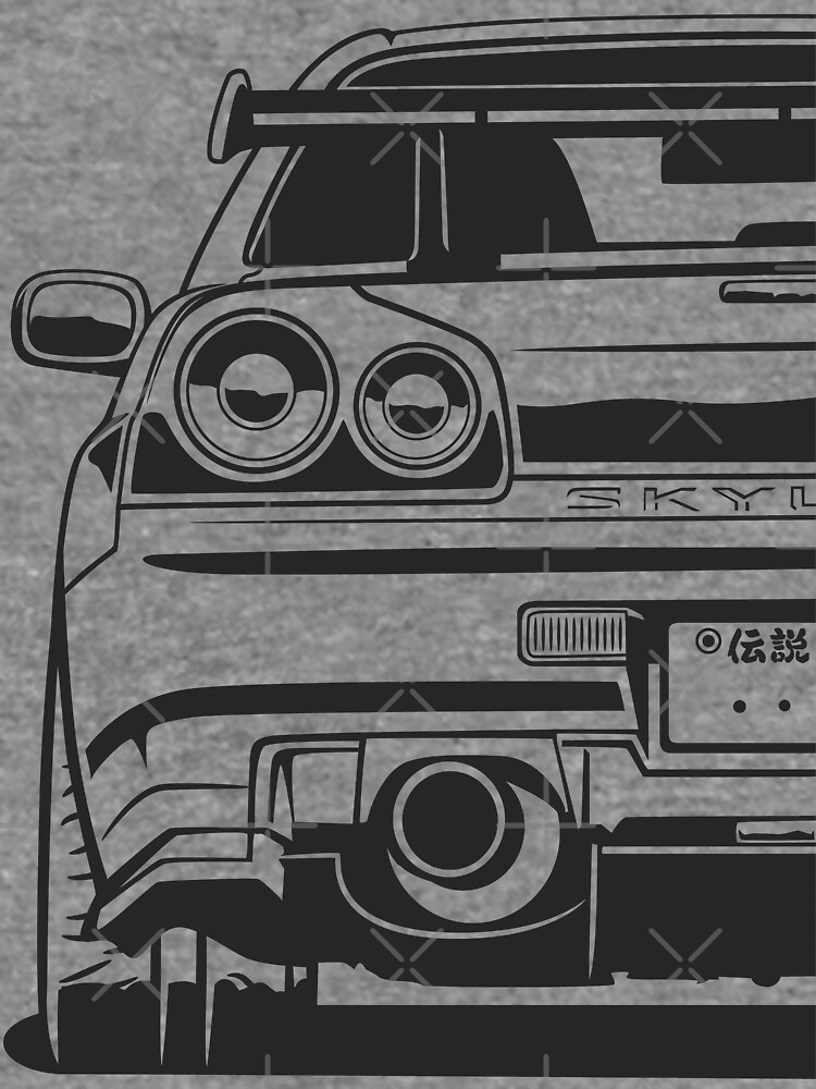 Skyline R34 GTR by OlegMarkaryan