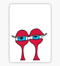 Snail Eyes Sticker