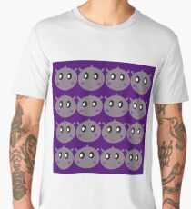 Design cute Hippos purple Men's Premium T-Shirt