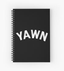 Cuaderno de espiral Bostezo