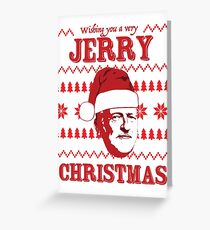 Wishing you a Jerry Christmas Corbyn Christmas card Greeting Card