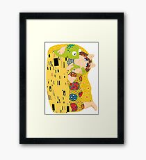 Klimt Muppets Framed Print