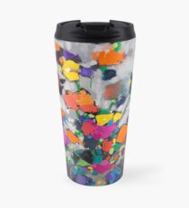 Floral Spectrum 1 Travel Mug