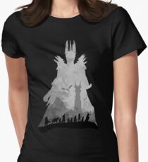Sauron & The Fellowship Women's Fitted T-Shirt