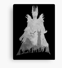 Sauron & The Fellowship Canvas Print