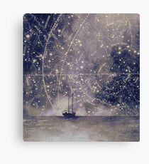 Star maps Canvas Print