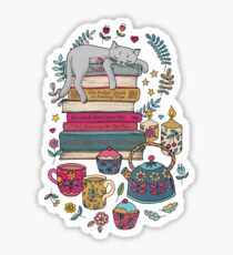 How to Hygge Like a Cat Sticker