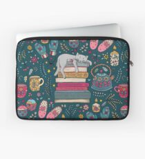 Funda para portátil Cómo Hygge Like a Cat