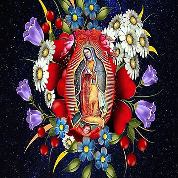 Our Lady of Guadalupe Mexican Virgin Mary Mexico Angels Tilma 20-107  Backpack for Sale by hispanicworld