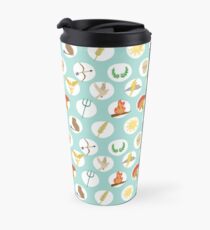Greek Gods Mythology Repeat Pattern - Percy Jackson Inspired Travel Mug