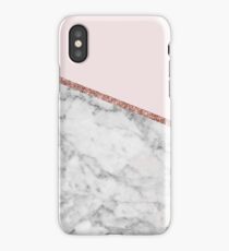 Marble & Glitter iPhone Case