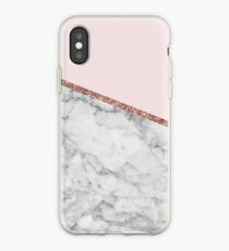 Marble & Glitter iPhone Case
