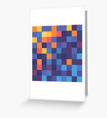 Mosaic 1484 - Fire and Ice or Water or Something Greeting Card